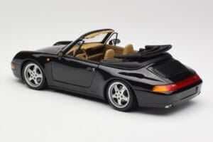 Porsche 911 993 Avoauto Musta UT Models 1:18 27806-U1 Metalli — kuva 7 / 8