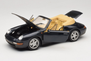 Porsche 911 993 Avoauto Tummansininen Tchibo 1:18 46619 Metalli — kuva 2 / 8