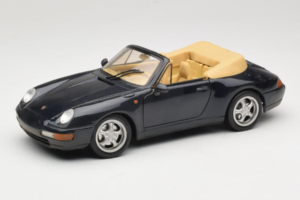 Porsche 911 993 Avoauto Tummansininen Tchibo 1:18 46619 Metalli