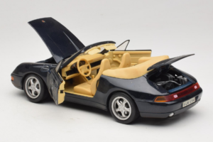 Porsche 911 993 Avoauto Tummansininen Tchibo 1:18 46619 Metalli — kuva 5 / 8