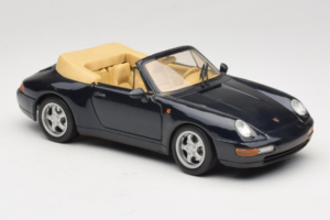 Porsche 911 993 Avoauto Tummansininen Tchibo 1:18 46619 Metalli — kuva 6 / 8