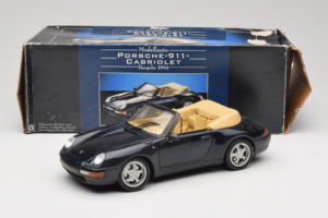 Porsche 911 993 Avoauto Tummansininen Tchibo 1:18 46619 Metalli — kuva 8 / 8