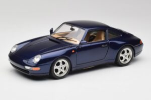 Porsche 911 993 Carrera Cup Sininen Braccio & Gotz 1993 Bburago 1:18 3060-M1 Metalli