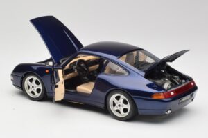 Porsche 911 993 Carrera Cup Sininen Braccio & Gotz 1993 Bburago 1:18 3060-M1 Metalli — kuva 5 / 8