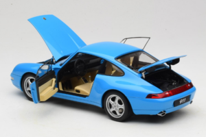 Porsche 911 993 Carrera Blue Metallic AUTOart 1:18 78133 Metalli — kuva 5 / 8