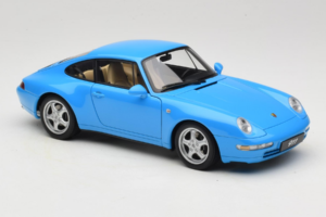 Porsche 911 993 Carrera Blue Metallic AUTOart 1:18 78133 Metalli — kuva 6 / 8