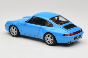 Porsche 911 993 Carrera Blue Metallic AUTOart 1:18 78133 Metalli — kuva 7 / 8