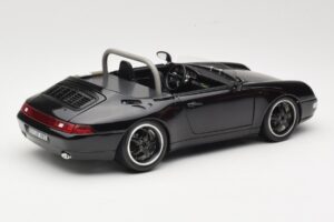 Porsche 911 993 Carrera Avoauto Musta Bburago 1:18 3090-M1 Metalli — kuva 3 / 8