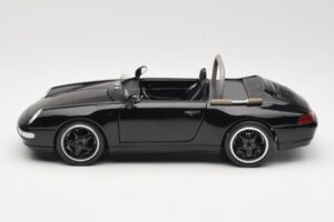 Porsche 911 993 Carrera Avoauto Musta Bburago 1:18 3090-M1 Metalli — kuva 4 / 8