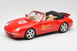 Porsche 911 993 Carrera Avoauto Punainen Bburago 1:18 3090 Metalli