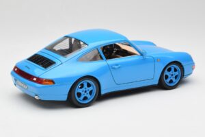 Porsche 911 993 Carrera Sininen Bburago 1:18 3060 Metalli — kuva 3 / 8