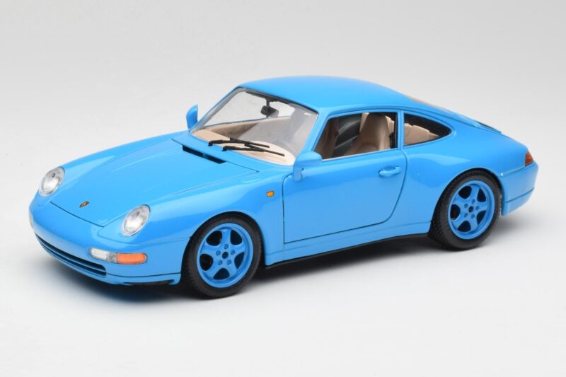 Porsche 911 993 Carrera Sininen Bburago 1:18 3060 Metalli