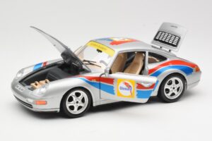 Porsche 911 993 Carrera Cup #1 1993 Bburago 1:18 3050-M2 Metalli — kuva 2 / 8