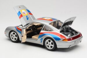 Porsche 911 993 Carrera Cup #1 1993 Bburago 1:18 3050-M2 Metalli — kuva 5 / 8