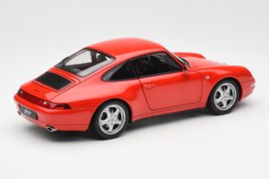 Porsche 911 993 Carrera Punainen AUTOart 1:18 78132 Metalli — kuva 3 / 8