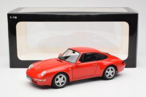 Porsche 911 993 Carrera Punainen AUTOart 1:18 78132 Metalli — kuva 8 / 8
