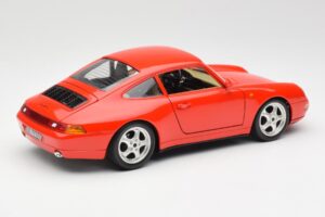 Porsche 911 993 Carrera Punainen Bburago 1:18 3050 Metalli — kuva 3 / 8