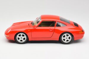 Porsche 911 993 Carrera Punainen Bburago 1:18 3050 Metalli — kuva 4 / 8