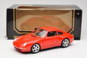 Porsche 911 993 Carrera Punainen Bburago 1:18 3050 Metalli — kuva 8 / 8