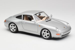 Porsche 911 993 Carrera Hopea Bburago 1:18 3050-M1 Metalli — kuva 6 / 8