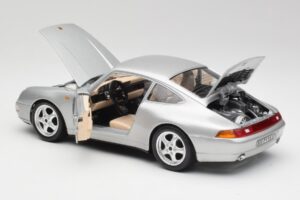 Porsche 911 993 Carrera Hopea Bburago 1:18 3050-M1 Metalli — kuva 7 / 8