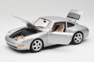 Porsche 911 993 Carrera Hopea Bburago 1:18 3050-M1 Metalli — kuva 8 / 8