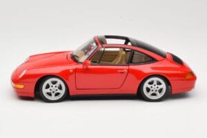 Porsche 911 993 Carrera Targa Punainen UT Models 1:18 27821 Metalli — kuva 4 / 8
