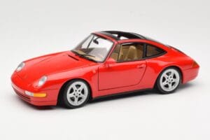 Porsche 911 993 Carrera Targa Punainen UT Models 1:18 27821 Metalli