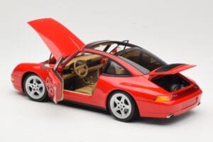 Porsche 911 993 Carrera Targa Punainen UT Models 1:18 27821 Metalli — kuva 5 / 8