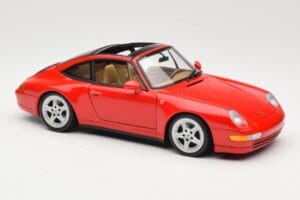 Porsche 911 993 Carrera Targa Punainen UT Models 1:18 27821 Metalli — kuva 6 / 8