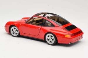 Porsche 911 993 Carrera Targa Punainen UT Models 1:18 27821 Metalli — kuva 7 / 8