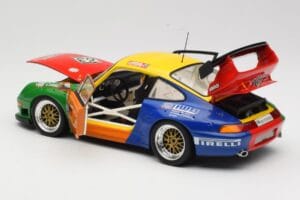Porsche 911 993 GT2 #63 H. Muller / T. Trunk IMSA 1998 UT Models 1:18 39812 Metalli — kuva 5 / 8
