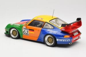 Porsche 911 993 GT2 #63 H. Muller / T. Trunk IMSA 1998 UT Models 1:18 39812 Metalli — kuva 7 / 8