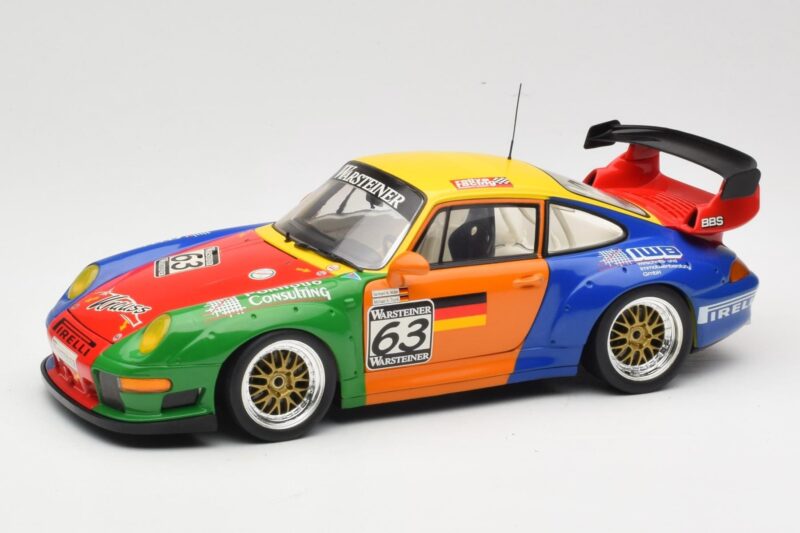 Porsche 911 993 GT2 #63 H. Muller / T. Trunk IMSA 1998 UT Models 1:18 39812 Metalli
