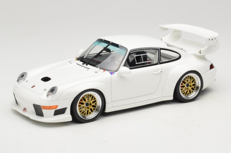 Porsche 911 993 GT2 Evo Valkoinen GT Spirit 1:18 GT532 Hartsi