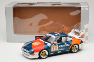 Porsche 911 993 GT2 #10 de Orleans / Saldana BPR Global GT Series 1996 UT Models 1:18 39632 Metalli — kuva 8 / 8
