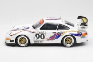 Porsche 911 993 GT2 #90 Vert / Franco / K. Koen Daytona 24 Hours 1998 UT Models 1:18 39813 Metalli — kuva 4 / 8