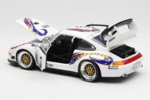 Porsche 911 993 GT2 #90 Vert / Franco / K. Koen Daytona 24 Hours 1998 UT Models 1:18 39813 Metalli — kuva 5 / 8