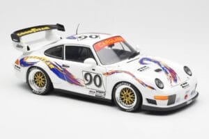 Porsche 911 993 GT2 #90 Vert / Franco / K. Koen Daytona 24 Hours 1998 UT Models 1:18 39813 Metalli — kuva 6 / 8