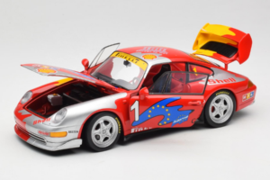 Porsche 911 993 GT2 RS #1 VIP Car Porsche Cup Germany 1995 UT Models 1:18 39514 Metalli — kuva 2 / 8