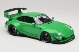 Porsche 911 993 RWB Vihreä GT Spirit 1:18 GT074 Hartsi — kuva 4 / 6