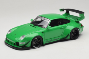 Porsche 911 993 RWB Vihreä GT Spirit 1:18 GT074 Hartsi