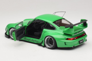 Porsche 911 993 RWB Vihreä Gun Grey Wheels AUTOart 1:18 78151 Komposiitti — kuva 5 / 8