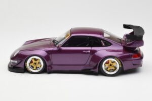Porsche 911 993 RWB Violetti GT Spirit 1:18 GT727 Hartsi — kuva 3 / 6