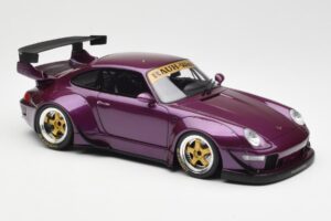 Porsche 911 993 RWB Violetti GT Spirit 1:18 GT727 Hartsi — kuva 4 / 6