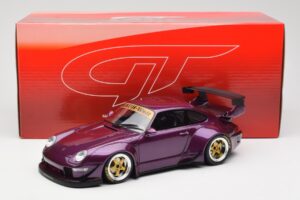 Porsche 911 993 RWB Violetti GT Spirit 1:18 GT727 Hartsi — kuva 6 / 6