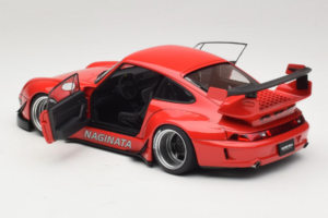Porsche 911 993 RWB Punainen Gun Grey Wheels AUTOart 1:18 78153 Komposiitti — kuva 5 / 8