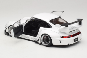 Porsche 911 993 RWB Valkoinen Gun Grey Wheels AUTOart 1:18 78150 Komposiitti — kuva 5 / 8