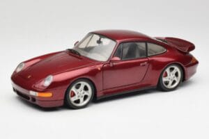 Porsche 911 993 Turbo Arena Punainen Metallic UT Models 1:18 27811 Metalli