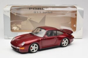 Porsche 911 993 Turbo Arena Punainen Metallic UT Models 1:18 27811 Metalli — kuva 8 / 8